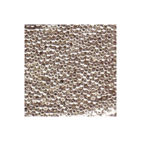 Miyuki kásagyöngy 8/0   8-91051  Galvanizált ezüst *  5g