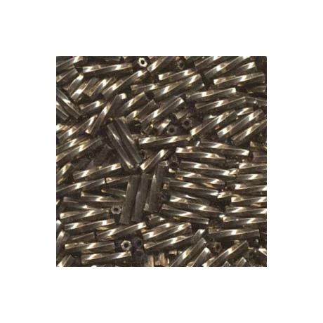 Miyuki szalmagyöngy 12 mm TW2712-457  Metál sötét bronz  5 g