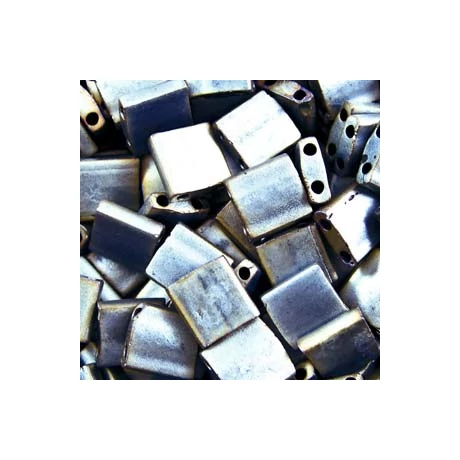 Miyuki Tila gyöngy 5*5 mm  TL2002  Matt metál ezüstszürke  5g