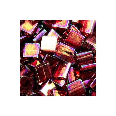 Miyuki Tila gyöngy 5*5 mm  TL301  Rózsaszín arany lüszter  5g