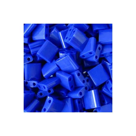 Miyuki Tila gyöngy 5*5 mm  TL414  Opak kobaltkék  5g
