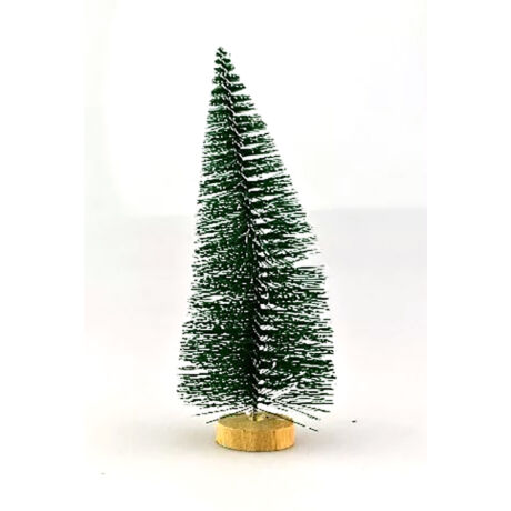 Fenyőfa zöld, mini, fa talpon h:4 cm 2 db/cs