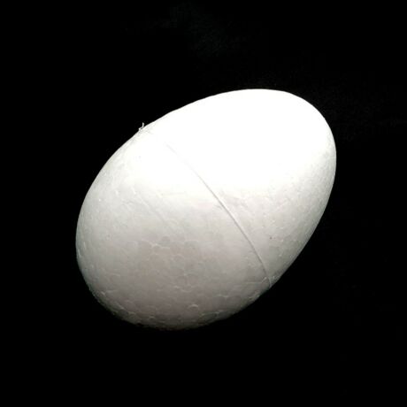 Polisztirol tojás, 9 cm