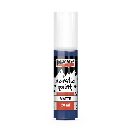 Pentart Matt akrilfesték, sötétkék, 20 ml