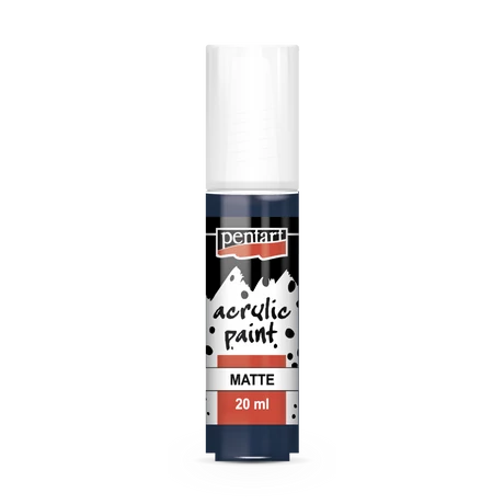 Pentart Matt akrilfesték, indigókék, 20 ml