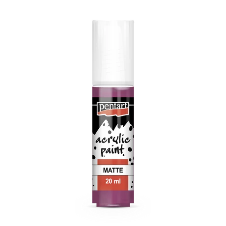 Pentart Matt akrilfesték, mályva, 20 ml