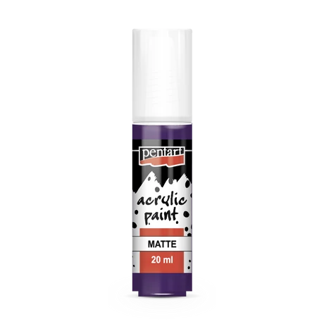 Pentart Matt akrilfesték, ametiszt, 20 ml