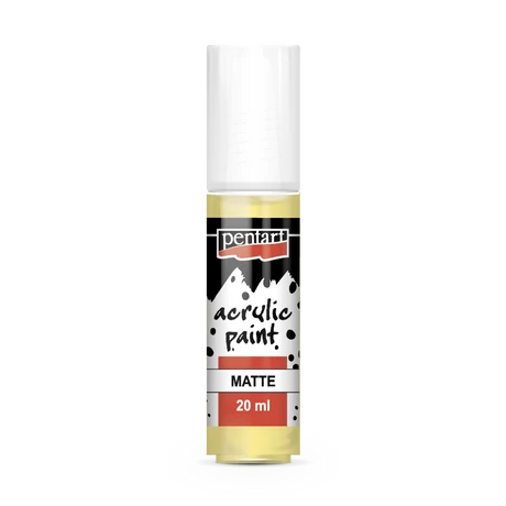 Pentart Matt akrilfesték, vanília, 20 ml