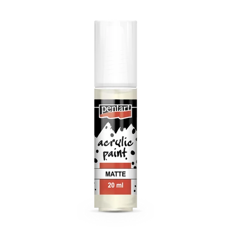 Pentart Matt akrilfesték, elefántcsont, 20 ml