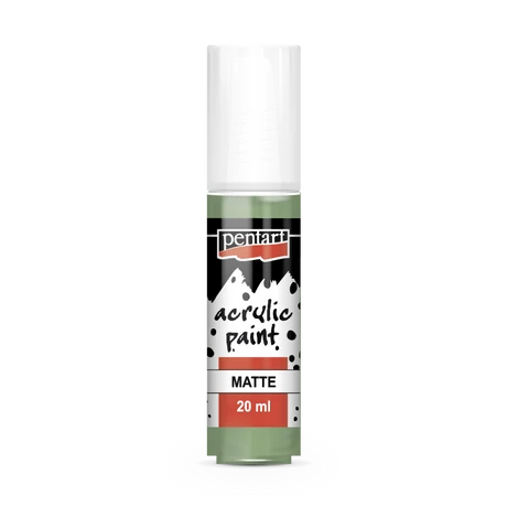 Pentart Matt akrilfesték, vintage zöld, 20 ml