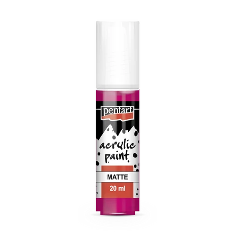 Pentart Matt akrilfesték, magenta, 20 ml