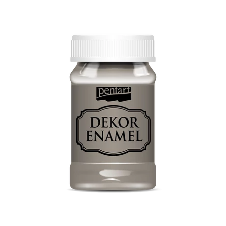 Pentart Dekor zománcfesték, vintage barna, 100 ml