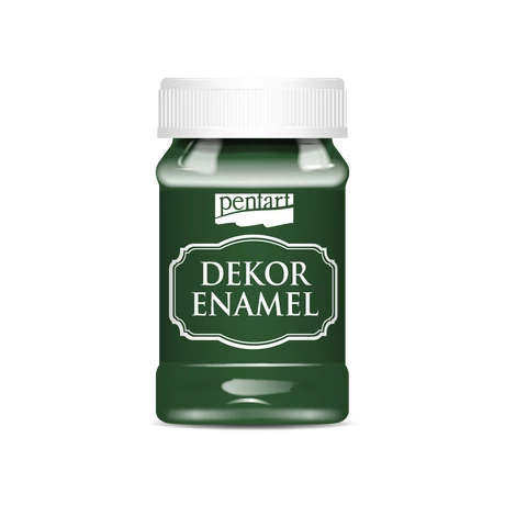 Pentart Dekor zománcfesték, zöld, 100 ml