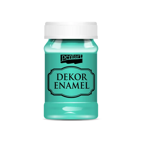 Pentart Dekor zománcfesték, menta, 100 ml