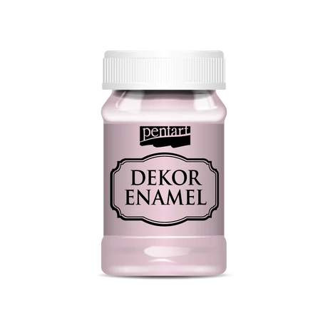 Pentart Dekor zománcfesték, rózsaszín, 100 ml