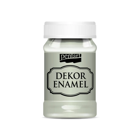 Pentart Dekor zománcfesték, zuzmózöld, 100 ml