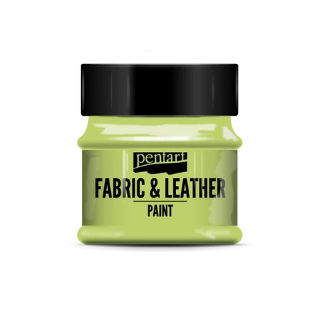 Pentart Textil és bőrfesték, limetta, 50 ml