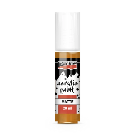 Pentart Matt akrilfesték, sárgásvörös agyag, 20 ml