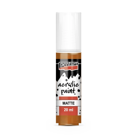 Pentart Matt akrilfesték, vörös agyag, 20 ml