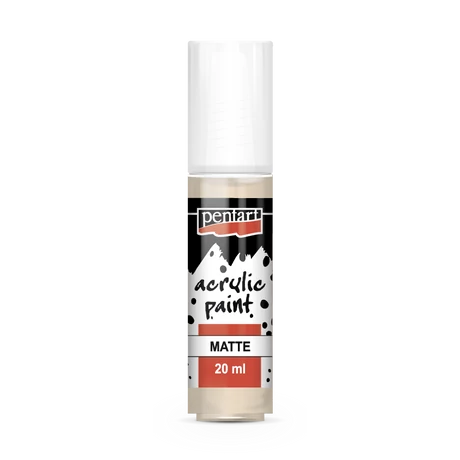 Pentart Matt akrilfesték, bézs, 20 ml
