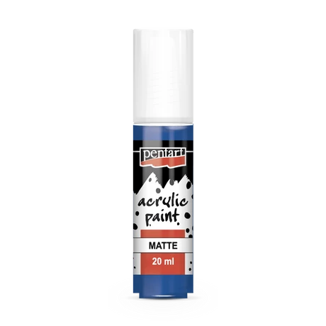 Pentart Matt akrilfesték, kék, 20 ml