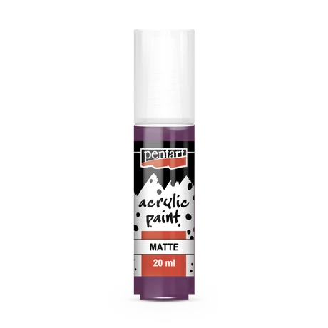Pentart Matt akrilfesték, lila, 20 ml