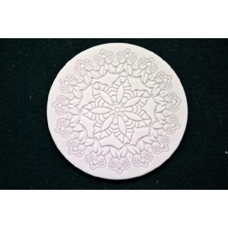 Marcipán/fondant mintázó szilikon csipketerítő mandala